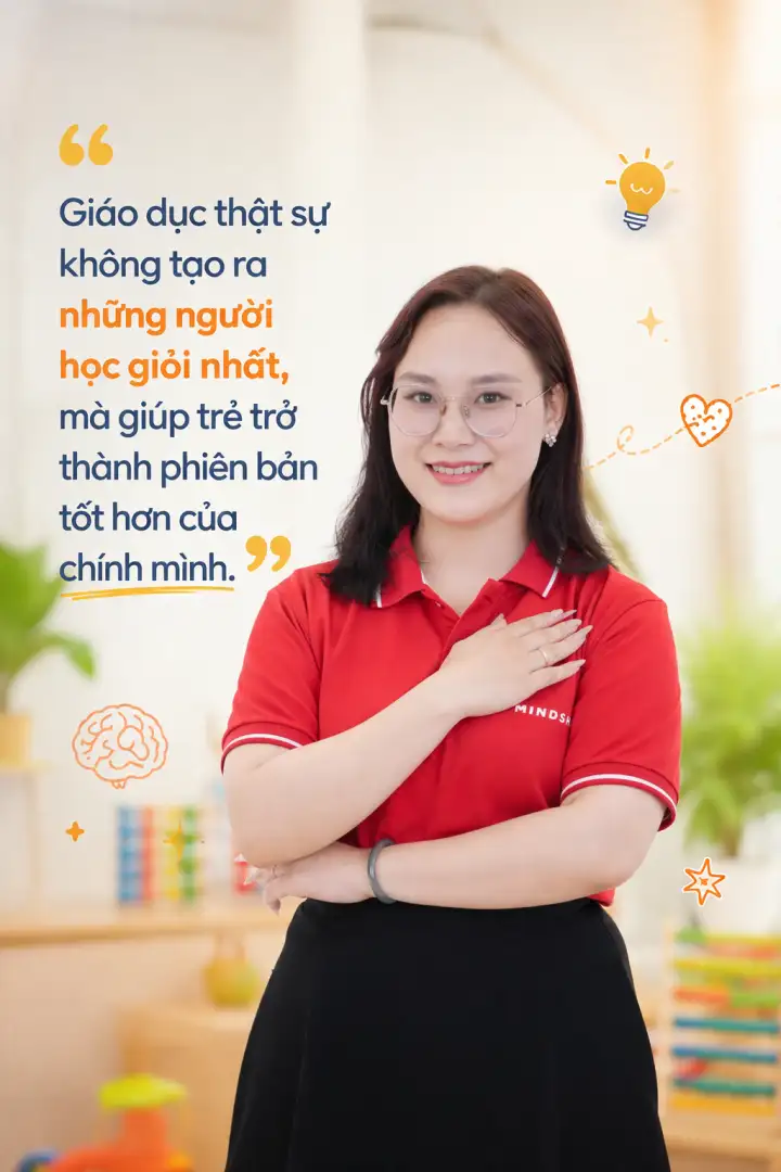 Cô Quỳnh Châu - Giáo viên tư duy MindShine
