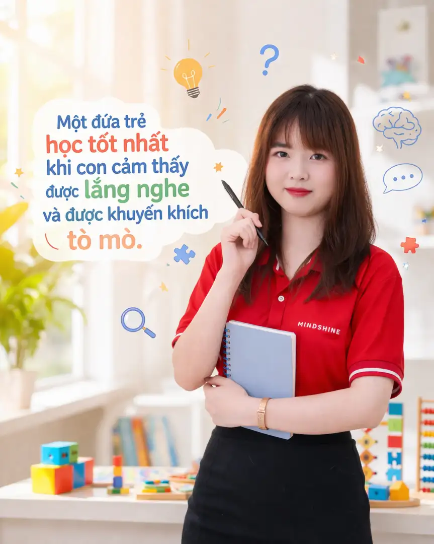 Cô Linh Chi - Giáo viên tư duy MindShine